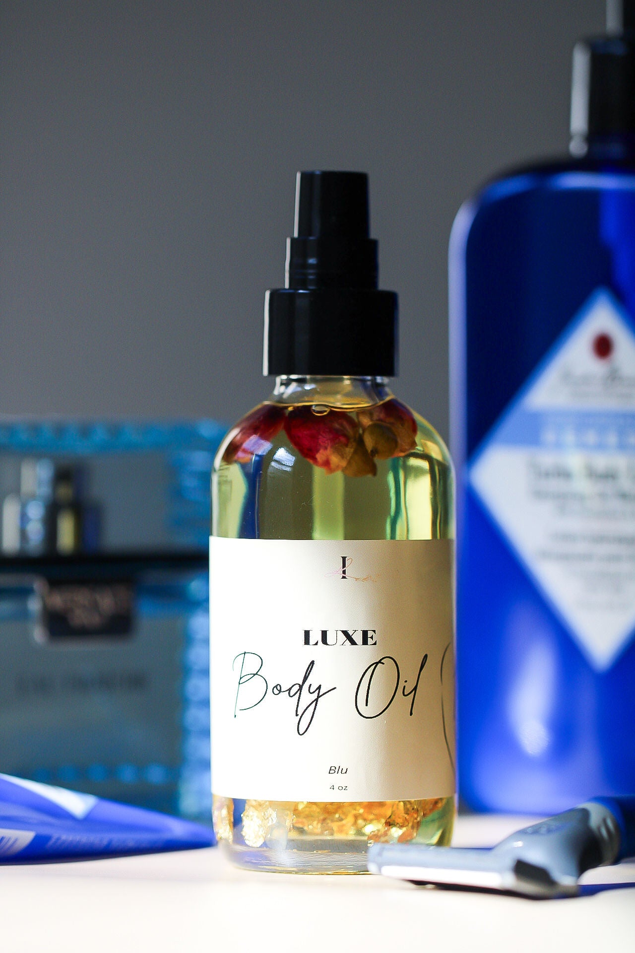 Blu (Masculine scent) Luxe body oil
