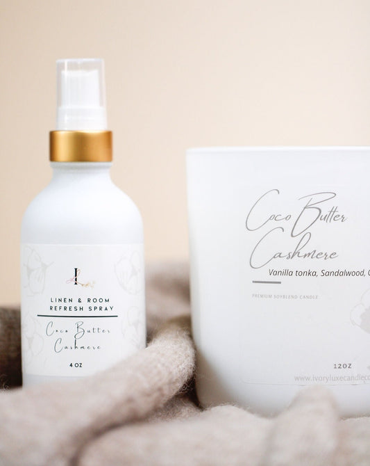 Coco Butter Cashmere (BEST SELLER) | Premium Soy Blend Candle